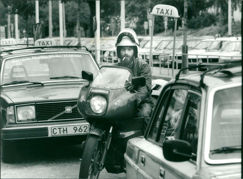 Taxi - Vintage Photograph