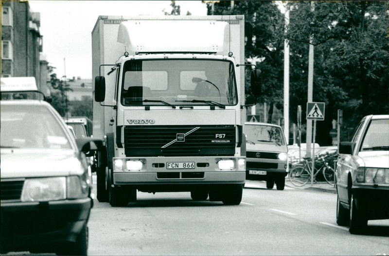 Volvo Truck - Vintage Photograph