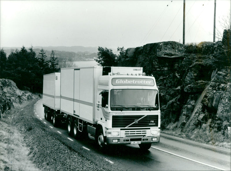 Volvo Bus - Vintage Photograph