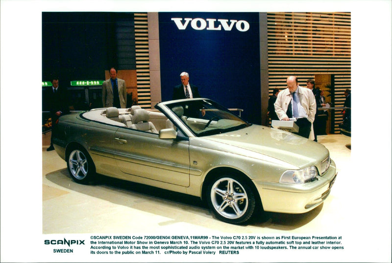 The Volvo C70 - Vintage Photograph