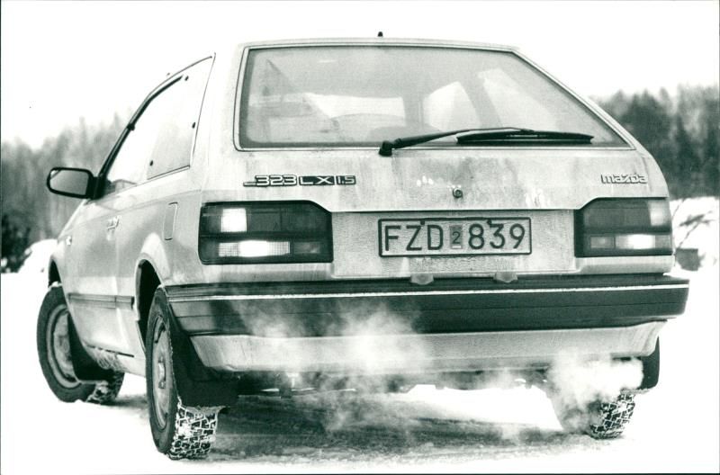 Mazda 323 LX - Vintage Photograph