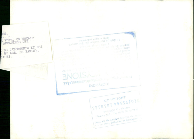 French diplomat and politician Couve de Murville - Vintage Photograph