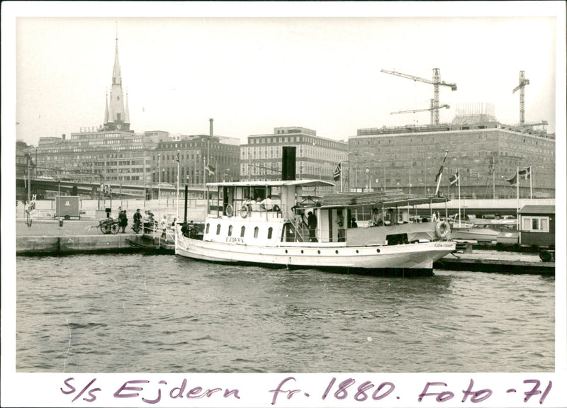 S/S Ejdern - Vintage Photograph