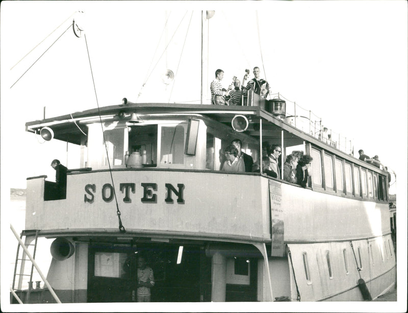 Boat "Soten" - Vintage Photograph