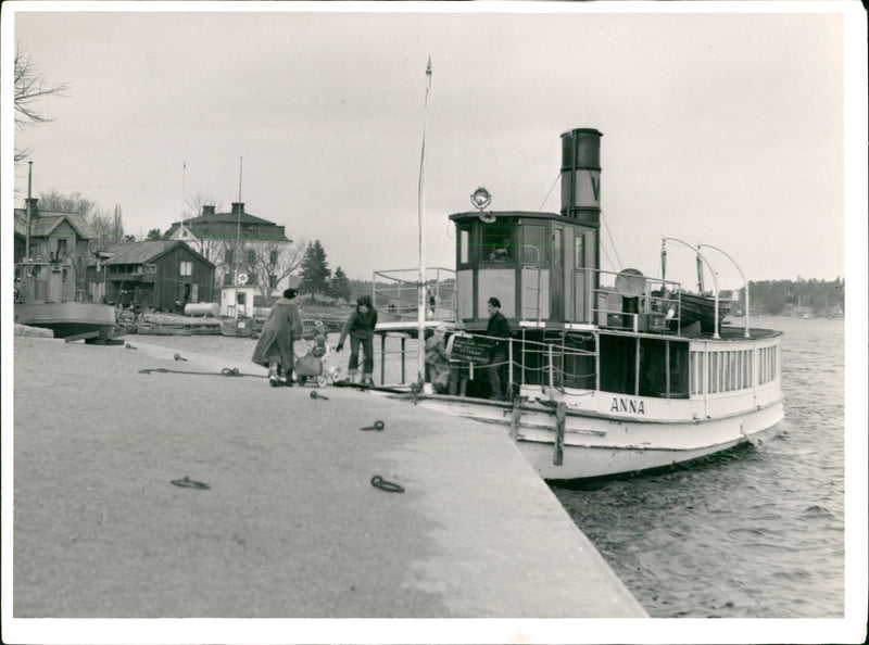 Boat Anna - Vintage Photograph