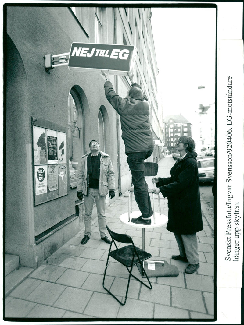 Demonstrations 1990 -1994 - Vintage Photograph