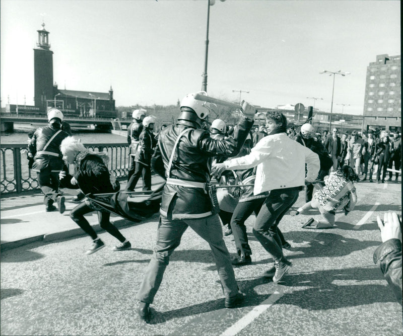 Demonstrations 1990 -1994 - Vintage Photograph