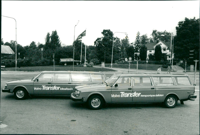 Volvo Transfer (the extended version of the 245 and 246 wagons) - Vintage Photograph