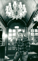 Rolf Wikstrom, Musician at Hard Rock Cafe - Vintage Photograph