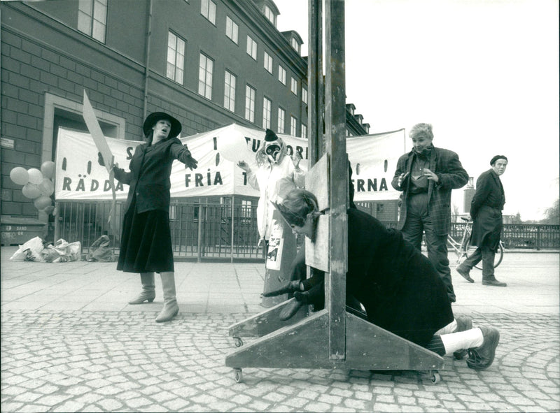 Culture Demonstration - Vintage Photograph