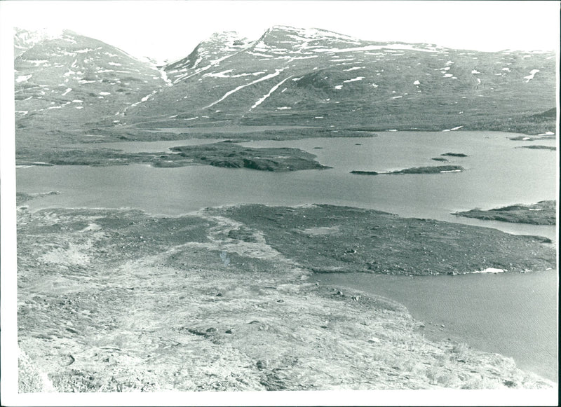 Stora Sjöfallet National Park - Vintage Photograph