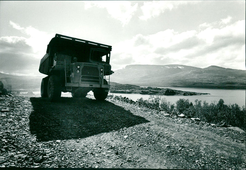 Stora Sjöfallet National Park - Vintage Photograph