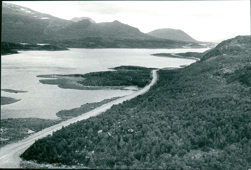 Stora Sjöfallet National Park - Vintage Photograph