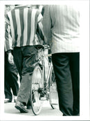 Cycling - Vintage Photograph