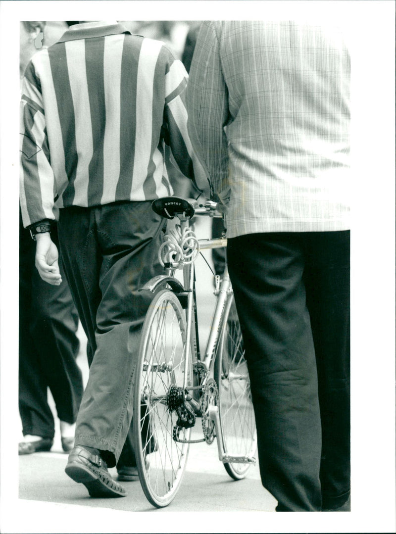 Cycling - Vintage Photograph