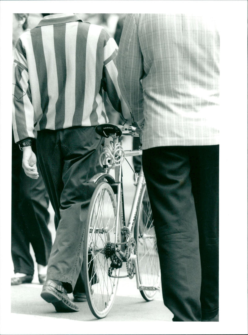 Cycling - Vintage Photograph