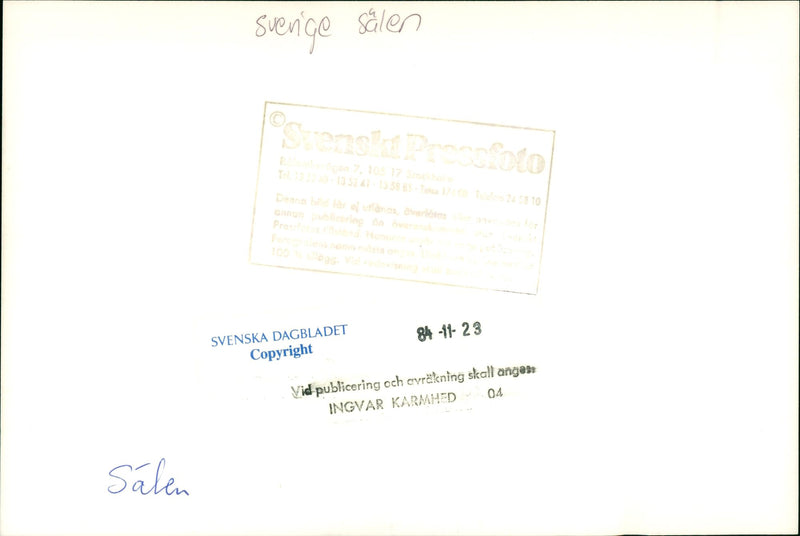 Sälen - Vintage Photograph