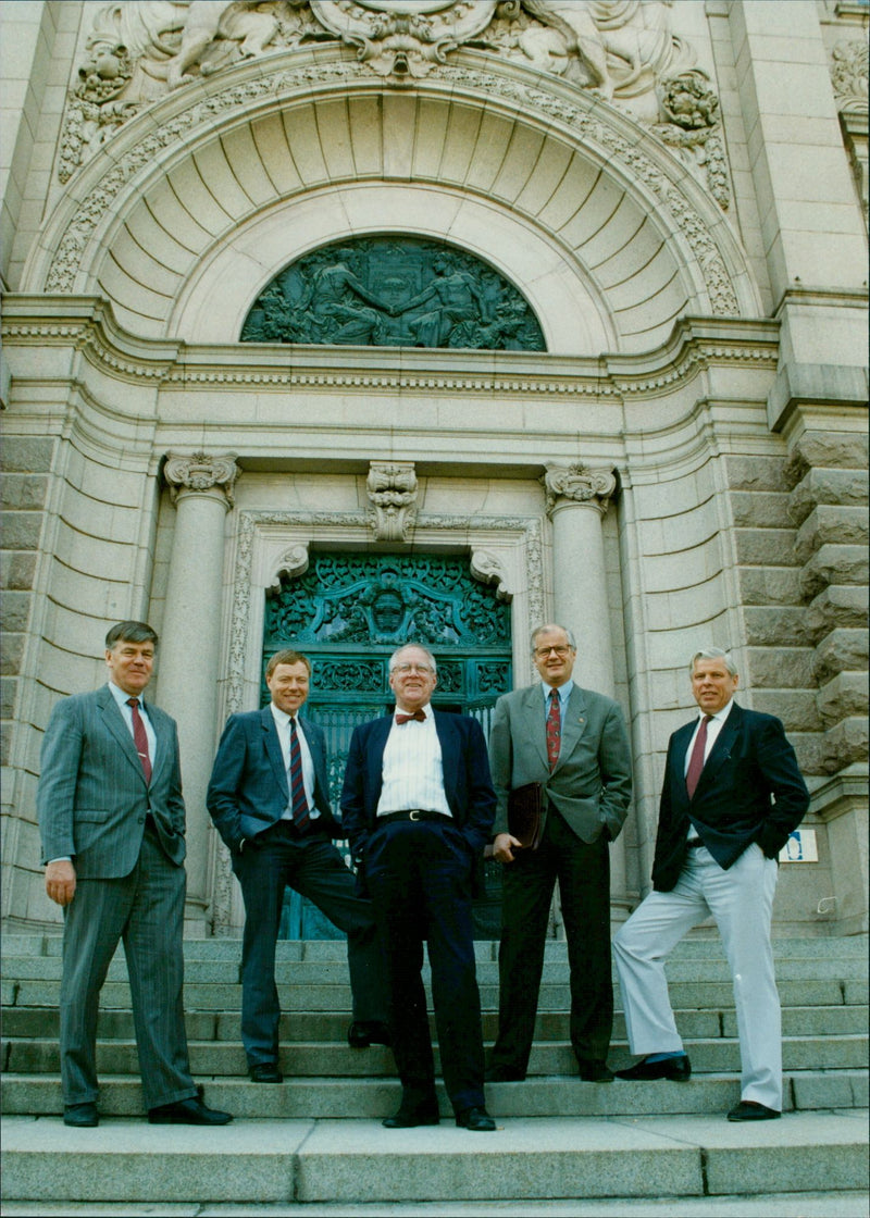 Karl Erik Olsson, politician - Vintage Photograph