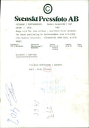 Karl Erik Olsson, politician - Vintage Photograph