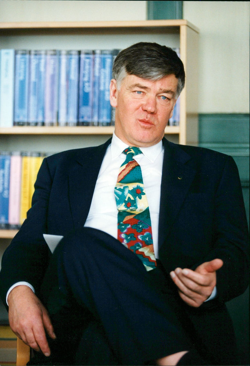 Karl Erik Olsson, politician - Vintage Photograph