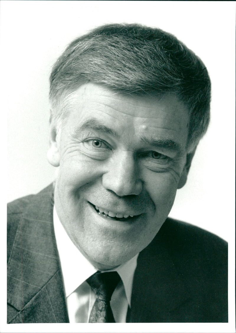 Karl Erik Olsson, politician - Vintage Photograph