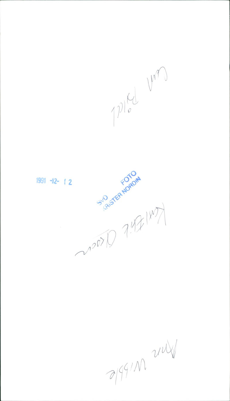 Karl Erik Olsson, politician - Vintage Photograph