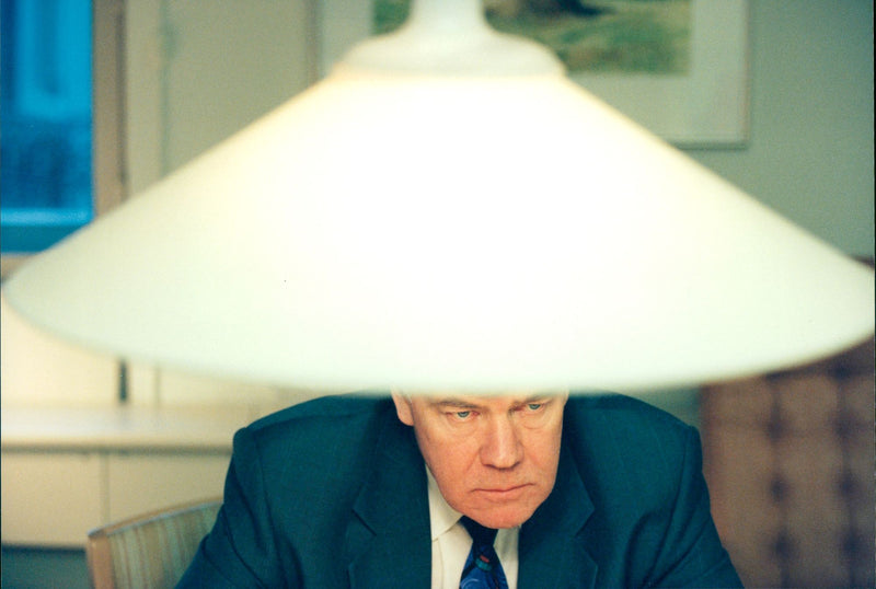 Karl Erik Olsson, politician - Vintage Photograph