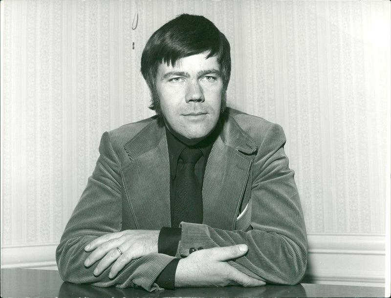 Karl Erik Olsson, politician - Vintage Photograph