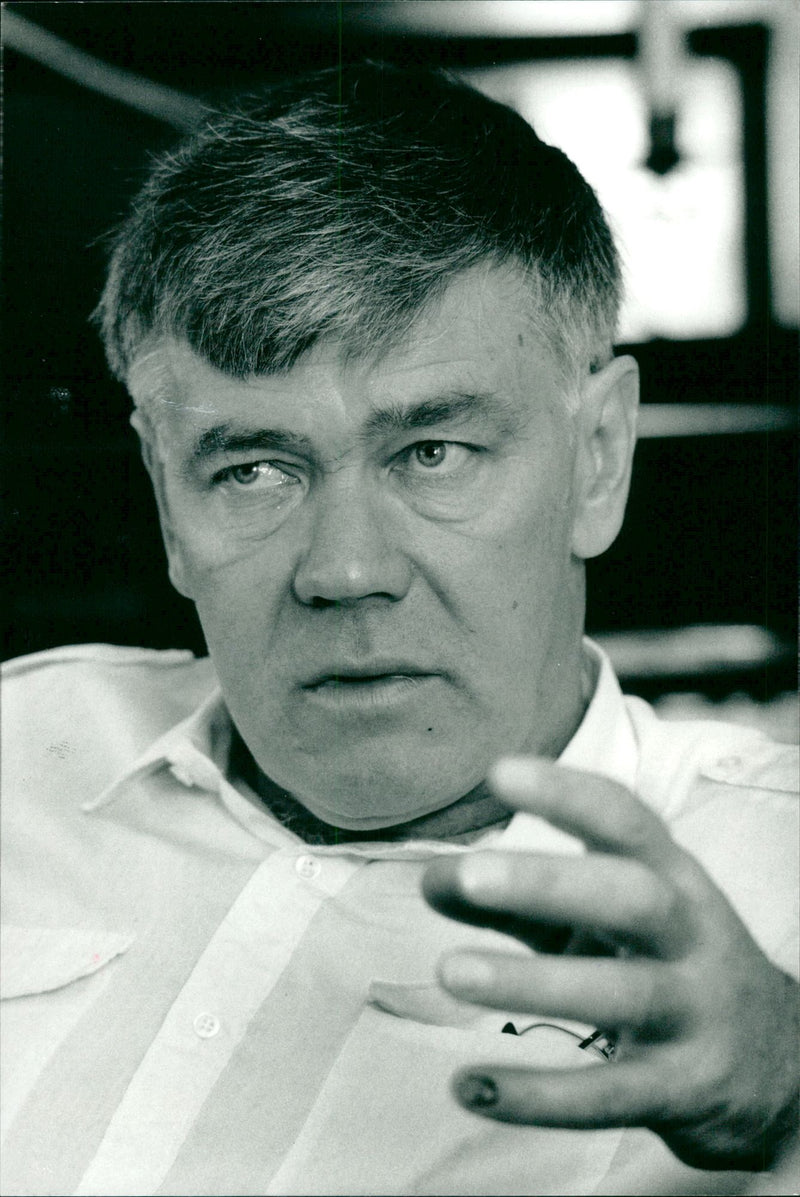 Karl Erik Olsson, politician - Vintage Photograph