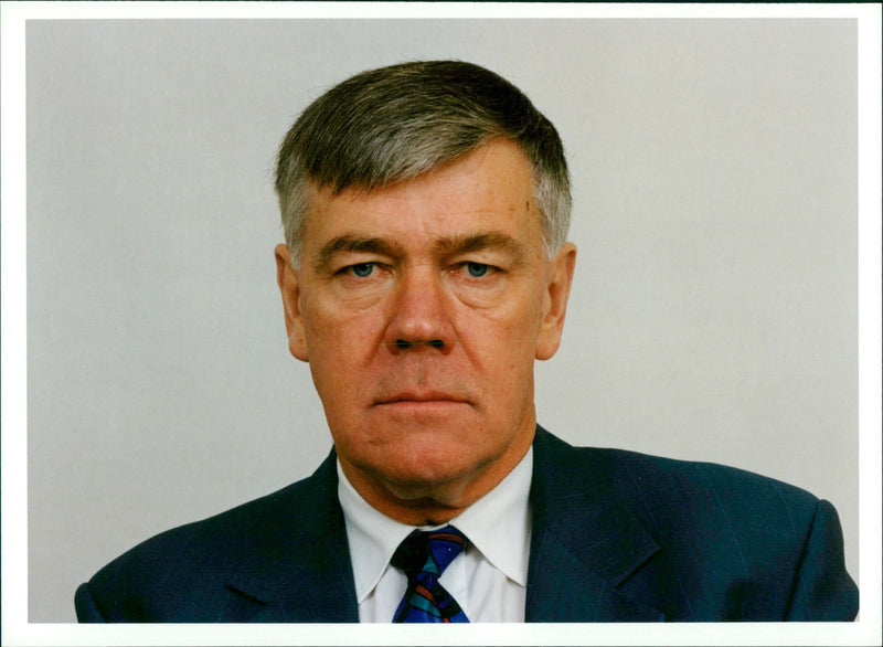 Karl Erik Olsson, politician - Vintage Photograph