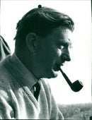 Swedish writer Jan-Olof "Jolo" Olsson - Vintage Photograph