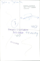 Swedish writer Jan-Olof "Jolo" Olsson - Vintage Photograph