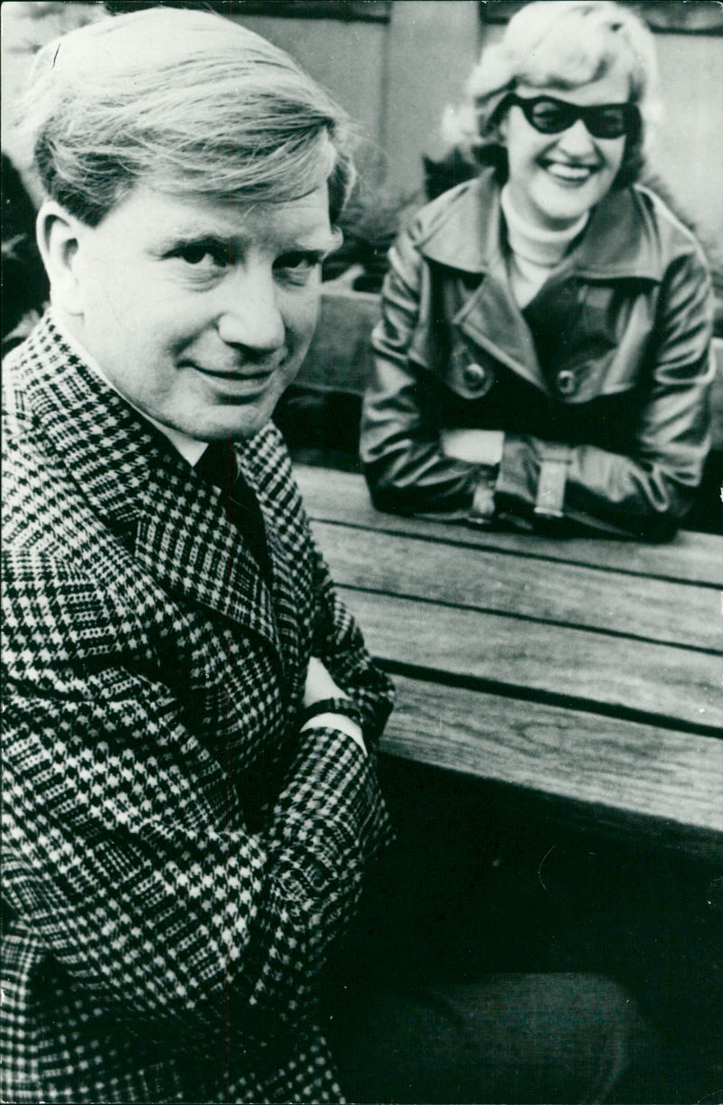 Swedish writer Jan-Olof "Jolo" Olsson - Vintage Photograph