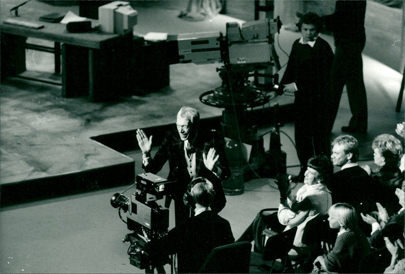 Åke Starck, Sweden's Television - Vintage Photograph