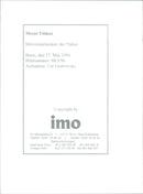 Mesut Yilmaz, Turkish politician - Vintage Photograph