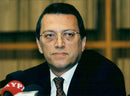 Mesut Yilmaz, Turkish politician - Vintage Photograph