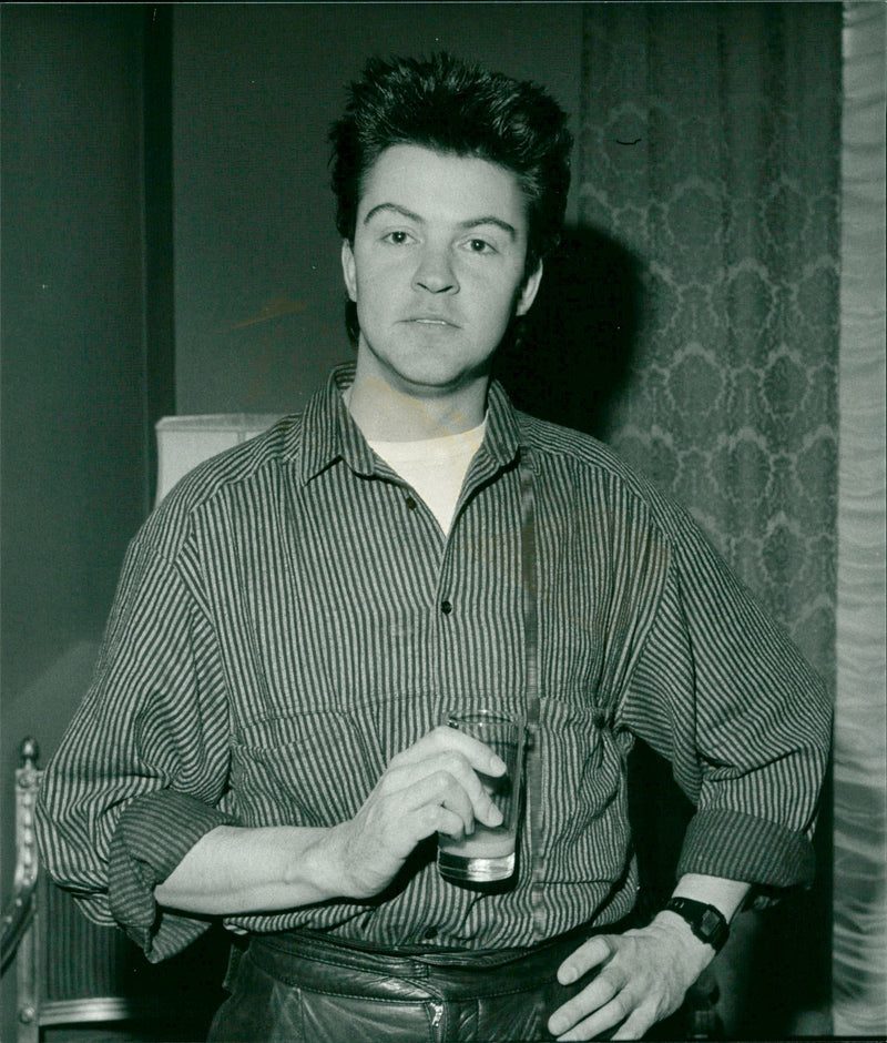 Paul Young, musician & singer - Vintage Photograph