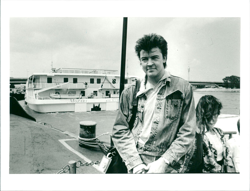 Paul Young, musician & singer - Vintage Photograph