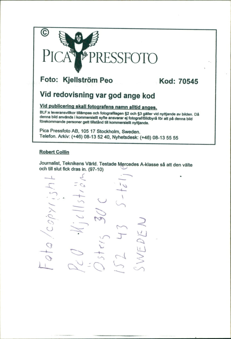 Mercedes-Benz - Vintage Photograph