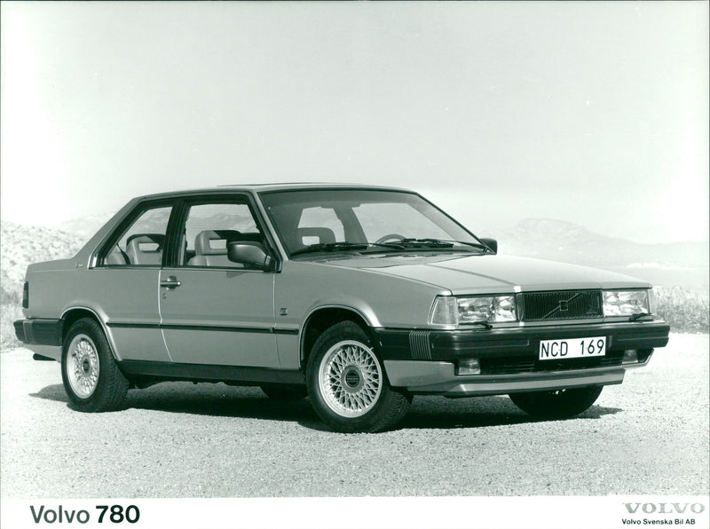 Volvo 780 1990 - Vintage Photograph