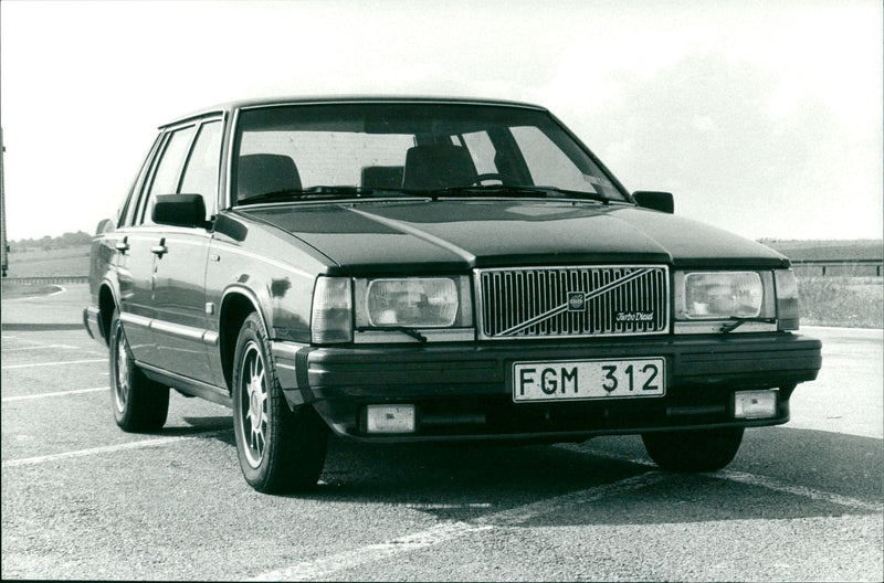 Volvo 760 Turbo Diesel 1982 - Vintage Photograph