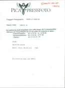 Volvo 740 GLE cat 1988 - Vintage Photograph