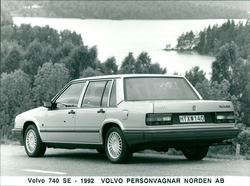 Volvo 740 SE 1992 - Vintage Photograph