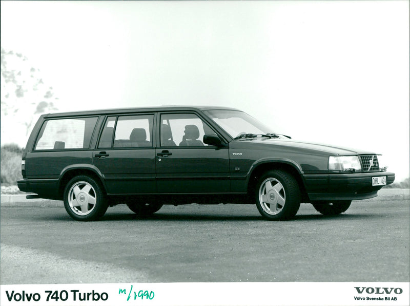 Volvo 740 Turbo 1990 - Vintage Photograph