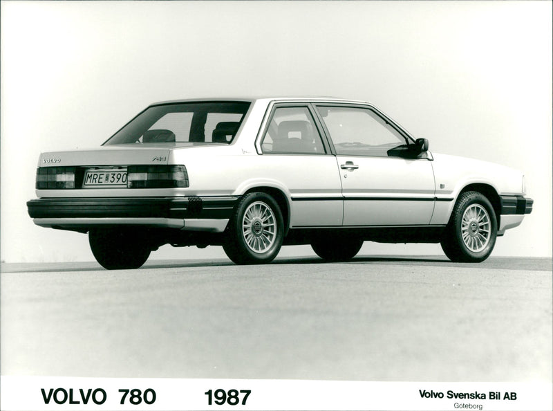 Volvo 780 1987 - Vintage Photograph