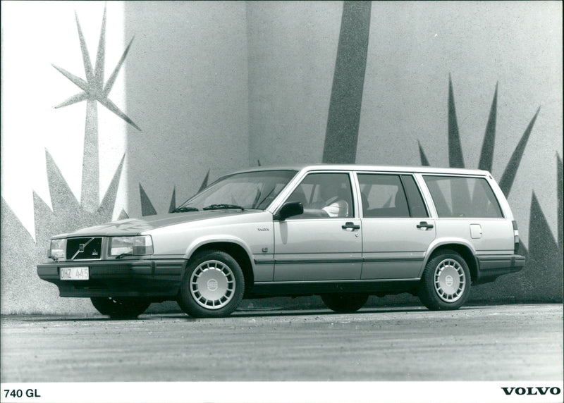 Volvo 740 GL - Vintage Photograph