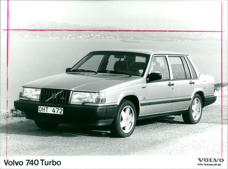 Volvo 740 Turbo 1990 - Vintage Photograph