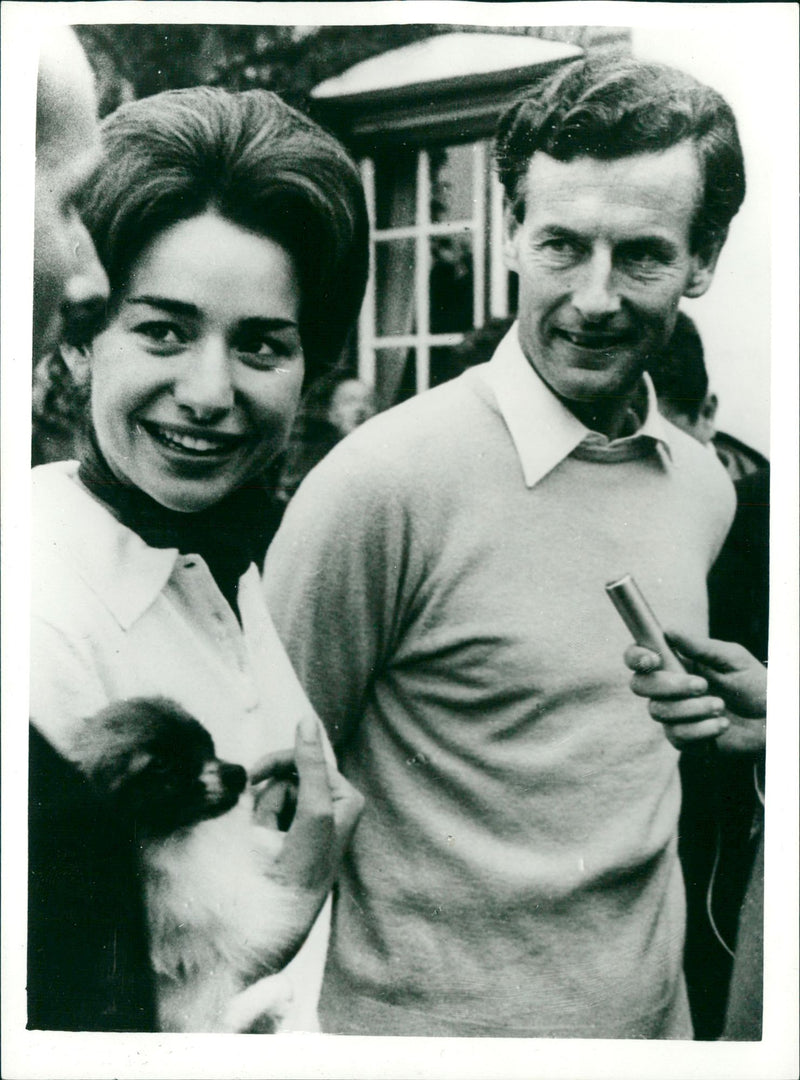 Peter Townsend , Marie Luce Jamagne - Vintage Photograph