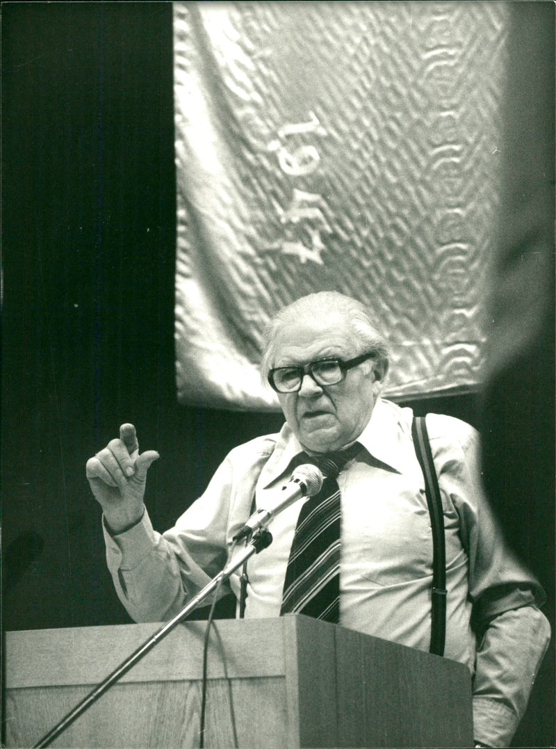 Politician Gunnar Strang - Vintage Photograph