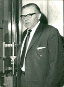 Politician Gunnar Strang - Vintage Photograph